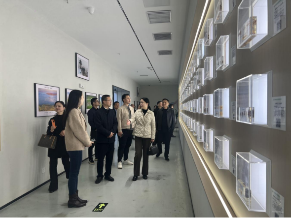 市商务粮食局副局长吴桐一行调研岳农集团